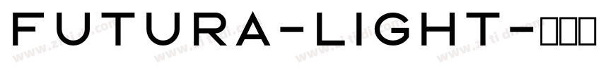 Futura-light字体转换