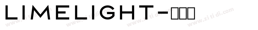 Limelight字体转换