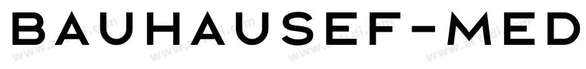 BauhausEF-Medium字体转换 BauhausEF-Medium字体转换