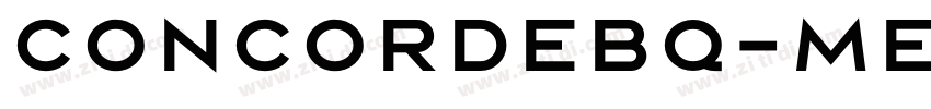 ConcordeBQ-Medium字体转换