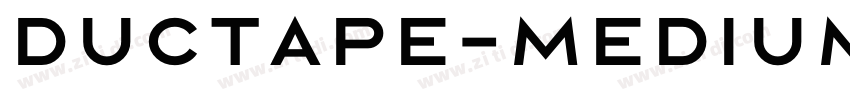 Ductape-Medium字体转换