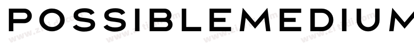 PossibleMedium字体转换