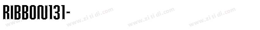 Ribbon131字体转换