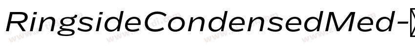 RingsideCondensedMed字体转换 RingsideCondensedMed字体转换