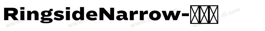 RingsideNarrow字体转换