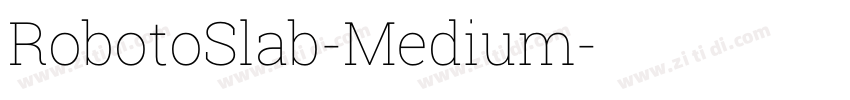RobotoSlab-Medium字体转换 RobotoSlab-Medium字体转换