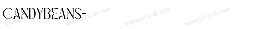 CandyBeans字体转换