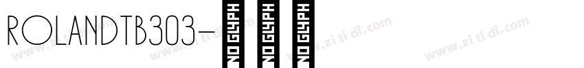 RolandTB303字体转换