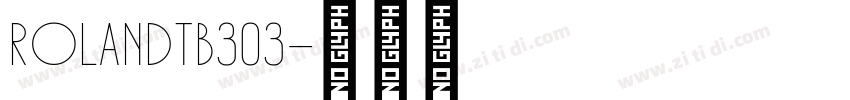 RolandTB303字体转换