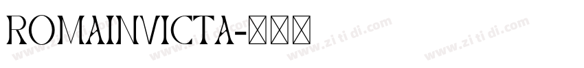 RomaInvicta字体转换