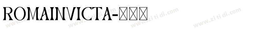 RomaInvicta字体转换