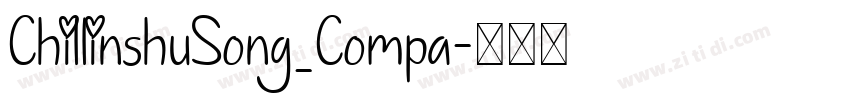 ChillinshuSong_Compa字体转换