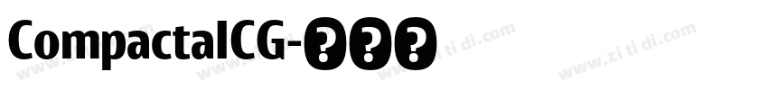 CompactaICG字体转换