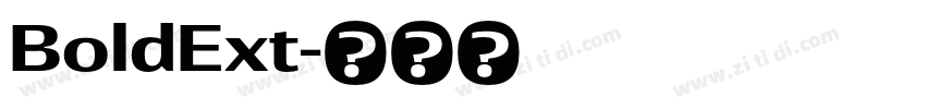 BoldExt字体转换