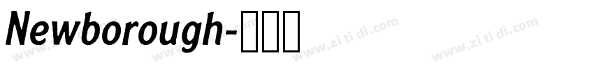 Newborough字体转换