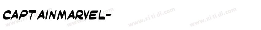 CaptainMarvel字体转换