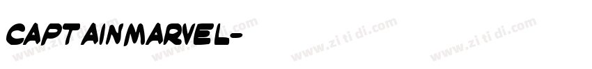 CaptainMarvel字体转换