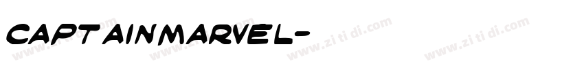CaptainMarvel字体转换
