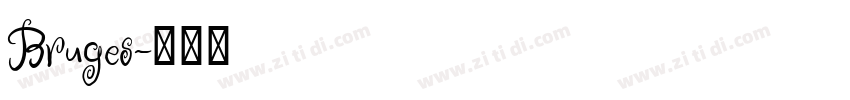 Bruges字体转换