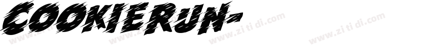 CookieRun字体转换