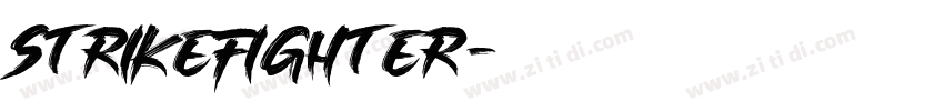 StrikeFighter字体转换