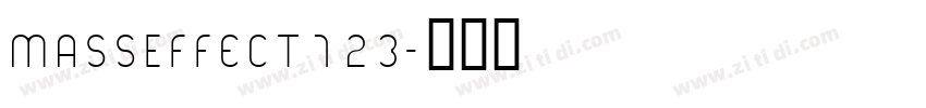 MassEffect123字体转换