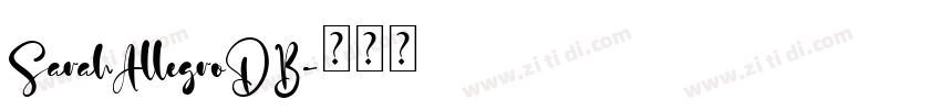 SarahAllegroDB字体转换