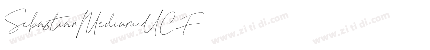 SebastianMediumUCF字体转换