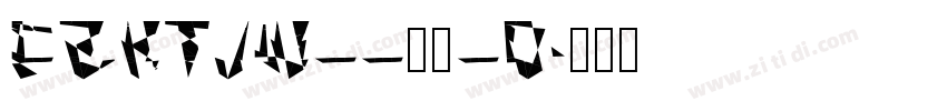 FZKTJW——改变—0字体转换