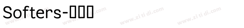 Softers字体转换