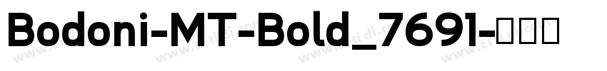 Bodoni-MT-Bold_7691字体转换