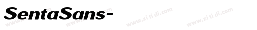 SentaSans字体转换 SentaSans字体转换