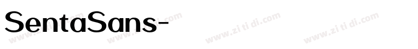 SentaSans字体转换 SentaSans字体转换