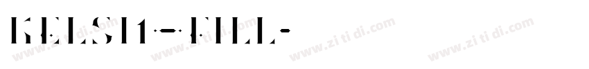 kelsi1—fill字体转换