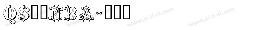 QS骑士NBA字体转换