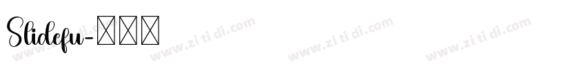 Slidefu字体转换