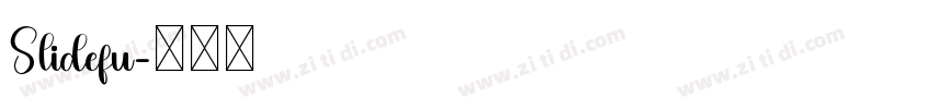 Slidefu字体转换
