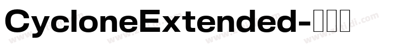 CycloneExtended字体转换