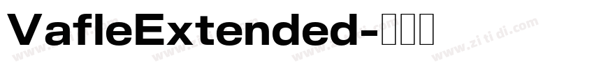 VafleExtended字体转换