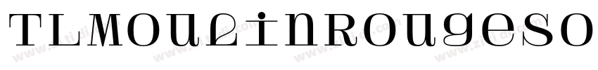 TLMoulinRougeSolide字体转换