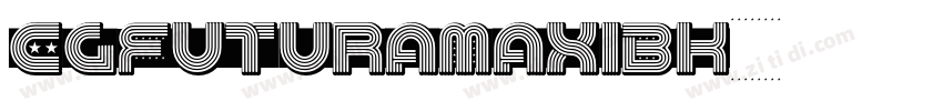 CgFuturaMaxiBk字体转换