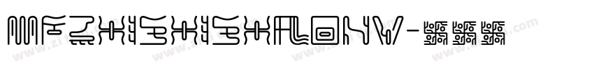 MFZhiShiShaoNv字体转换