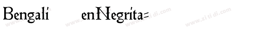 Bengali106enNegrita字体转换 Bengali106enNegrita字体转换