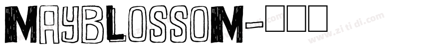 mayblossom字体转换