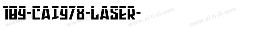 109-CAI978-laser字体转换