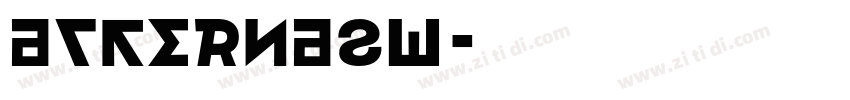 AlternaSw字体转换
