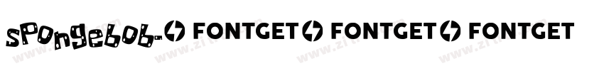 spongebob字体转换