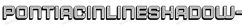 PontiacInlineShadow字体转换 PontiacInlineShadow字体转换