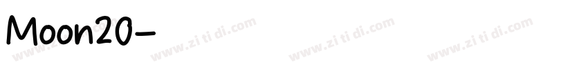 Moon20字体转换