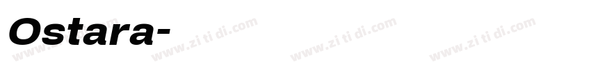 Ostara字体转换